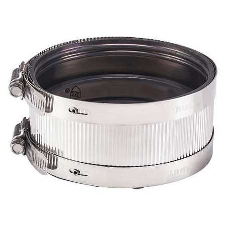 2 x 1 1/2" No Hub coup