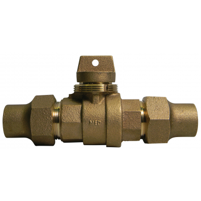 3/4" Curb Stop Flare 76104