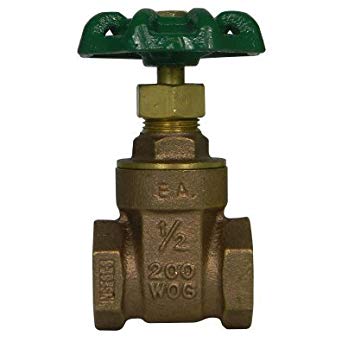 1 1/4" Gate Valve Threaded 72035T