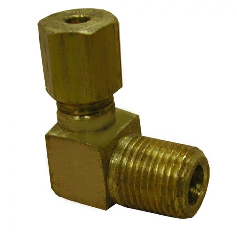 5/8"Compression x 1/2" Male 90