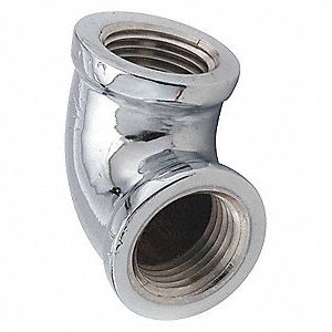 [pbc94c] 1/2" 90 Elbow Chrome