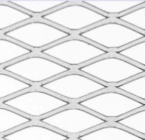 1/2"x 13Ga Flattened Expanded Metal Sheet