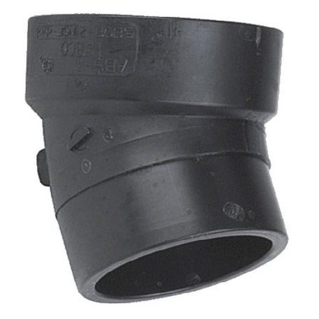 3" 22 1/2 Street Elbow ABS (1/16 Bend)