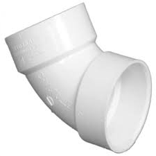 3" 60 Elbow PVC/DWV