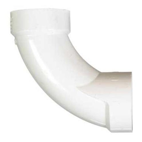 1 1/2" 90 Long Sweep Elbow PVC/DWV
