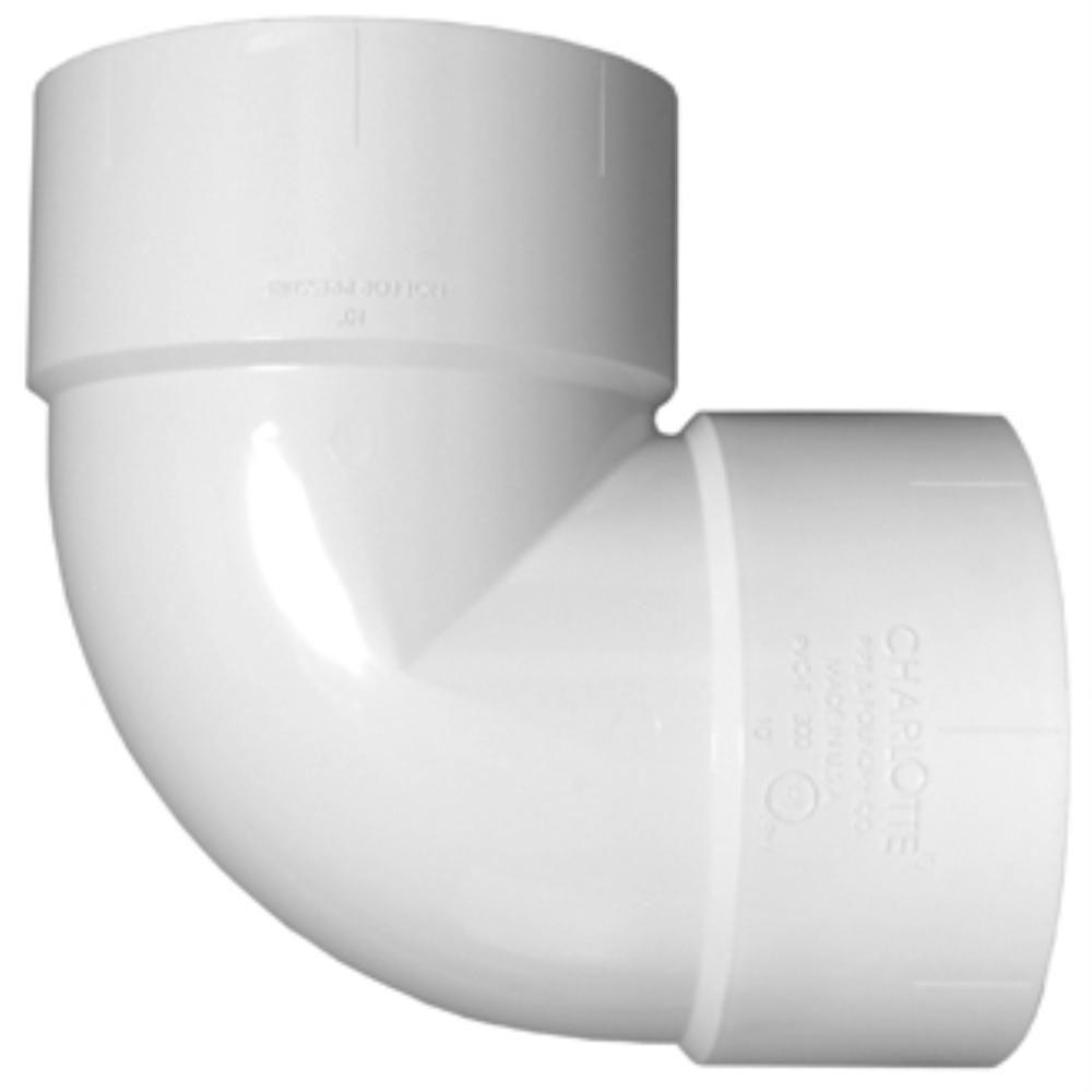 [pp9v13] 3" 90 Vent Elbow PVC/DWV