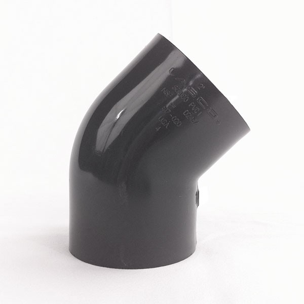 1 1/4" 45 Elbow PVC Schedule 80