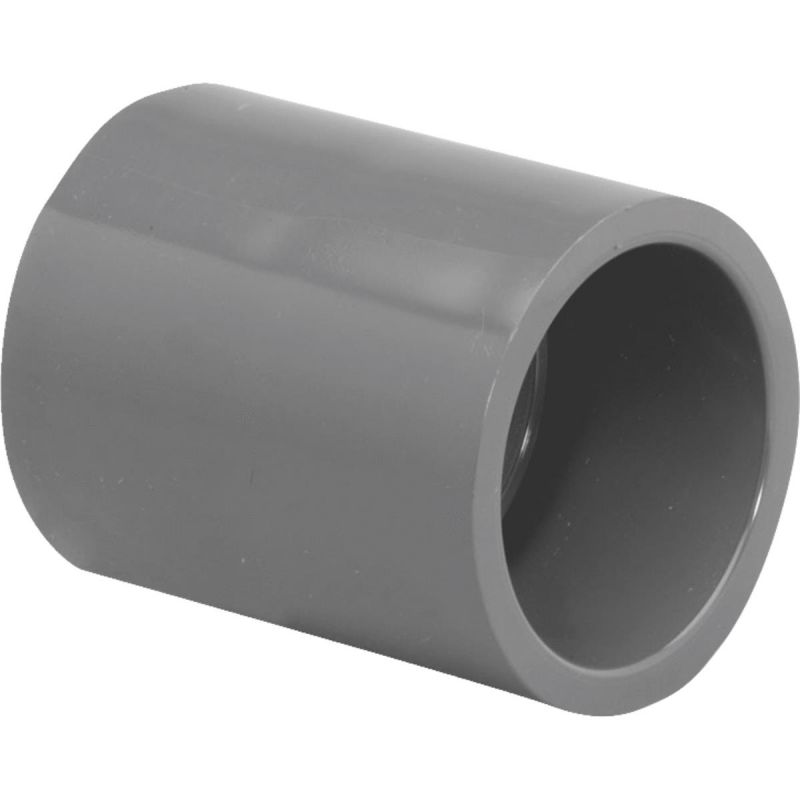 [p8c10] 1 1/2" Coupling PVC Sch80