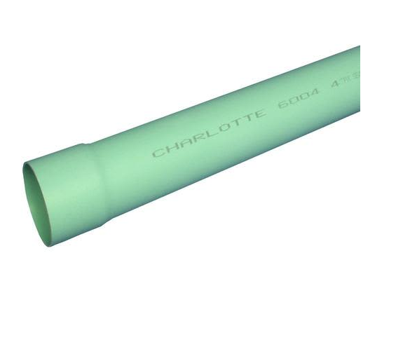 [sp303417] 6" 3034 SDR35 PVC Belled End Pipe 10'