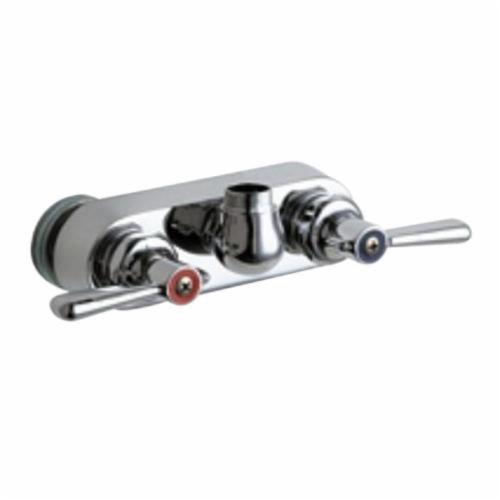 Chicago Wall Mount Faucet 4"cc 521LESAB (Less Spout)