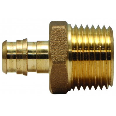 1/2" Expansion Pex x 3/4" MPT Brass 72300 EXM