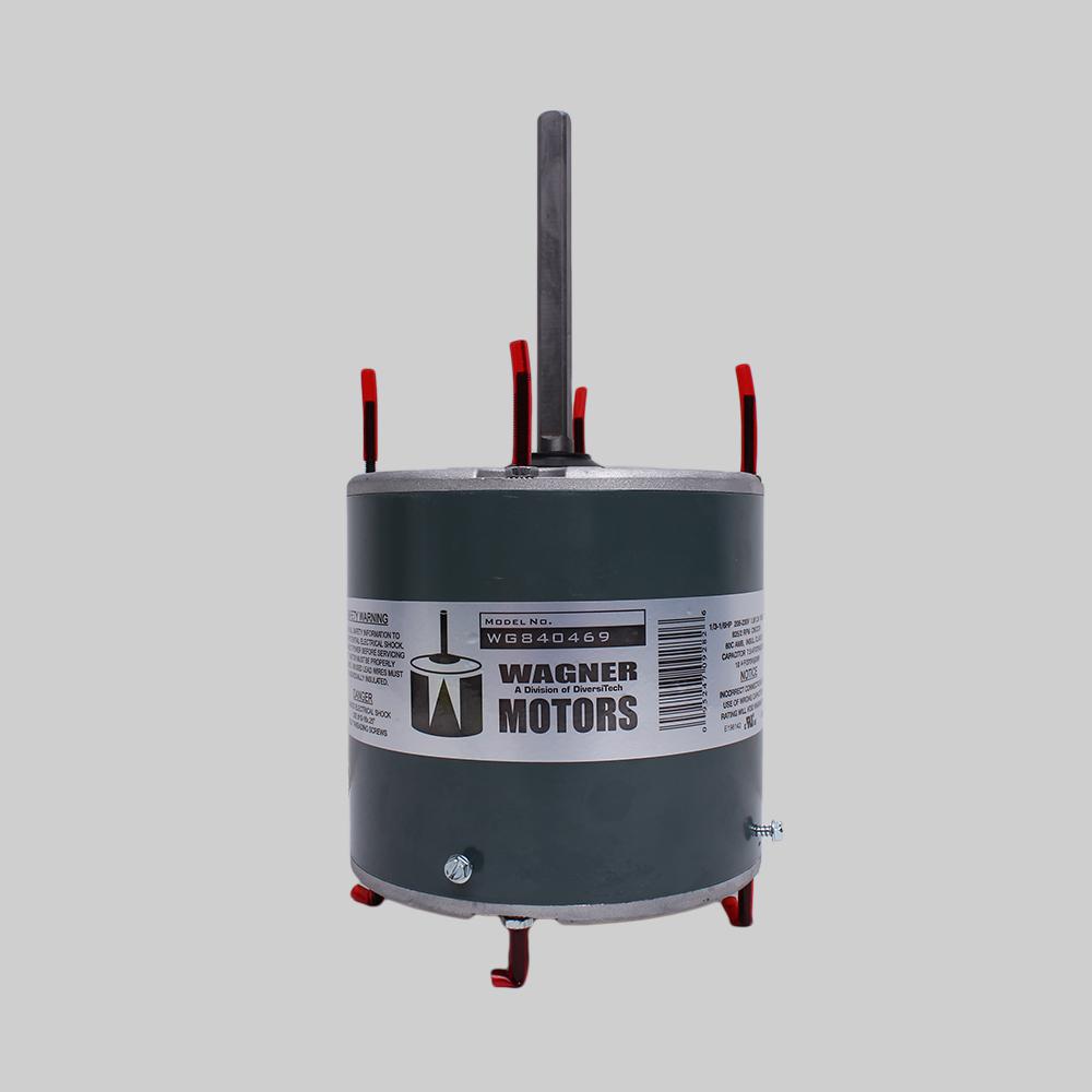 Up to 1/3HP 825RPM Condenser Motor