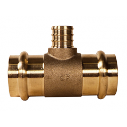 1" Press x 3/4" Pex Tee 71930P