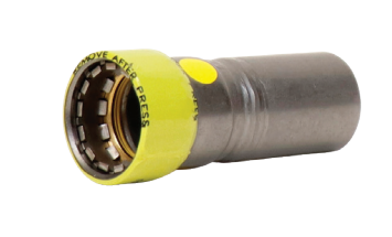 1" x 3/4" Carbon Steel Press Bushing Press x FTG (HNBR)