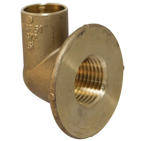 1/2" 90 Sink Elbow C x F Swt