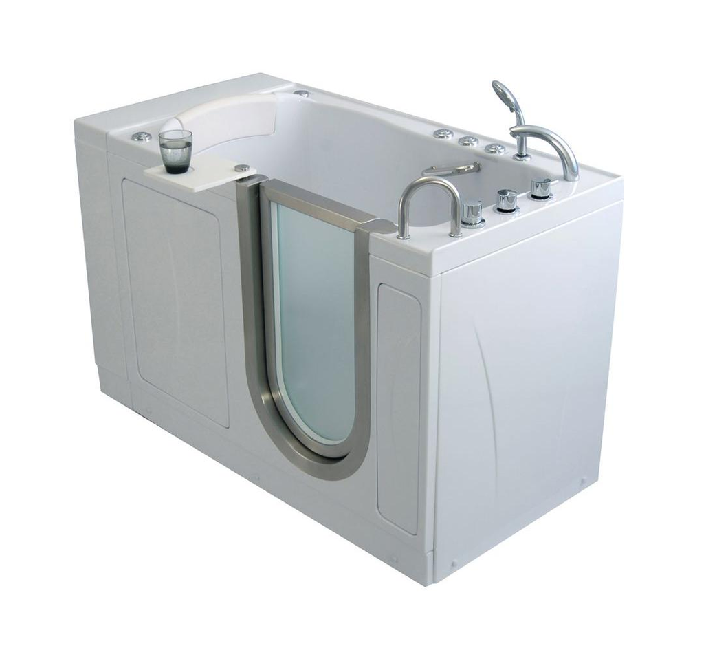 Ella's Elite Hydro Massage Walk In Tub Left 29" X 52" x 38"