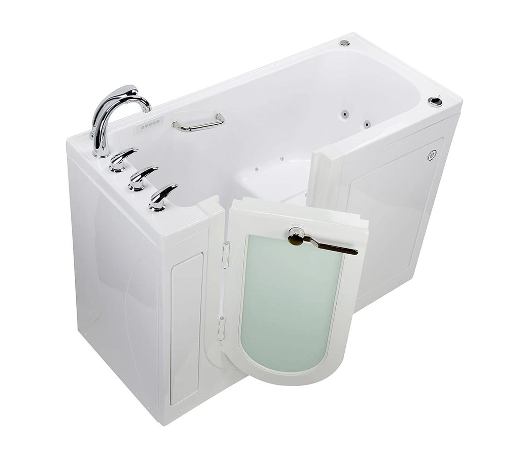 Ella's Lounger Hydro Massage Walk In Tub Left 27" x 60" x 43"