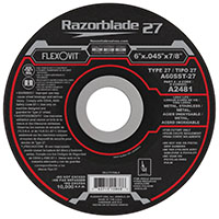 6"x.045x7/8 Razor Cutting Wheel