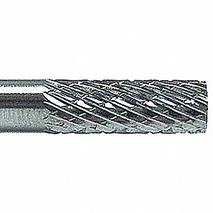 Carbide Bur SA-1 Cylinder 1/4" x 5/8" x 1/4" Double cut