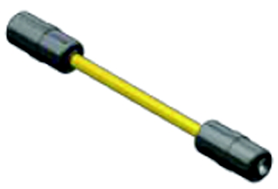 1/2" Repair Coupling CTS Yellow Poly Gas EXTERIOR USE ONLY!
