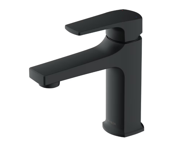 Gerber Kinzie 1H Lavatory Faucet Single Hole Mount Side Control w/ Metal Touch Down Drain 1.2gpm Chrome