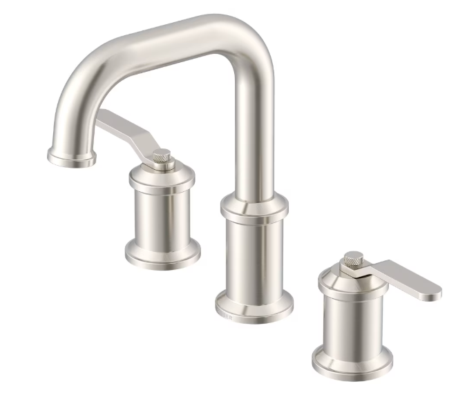 Gerber Kinzie 2H Widespread Lavatory Faucet w/ Metal Touch Down Drain 1.2gpm Satin Black