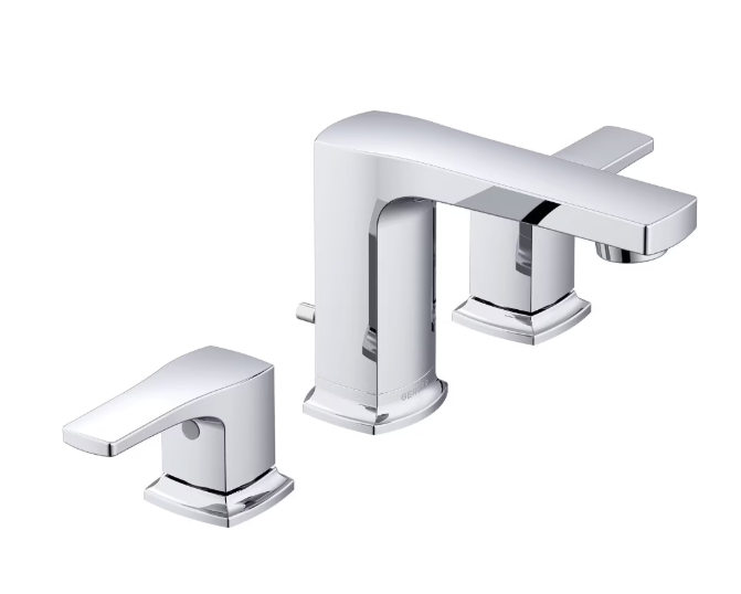 Gerber Tribune 2H Widespread Lavatory Faucet w/ 50/50 Pop-Up Drain 1.2gpm Brushed Nickel