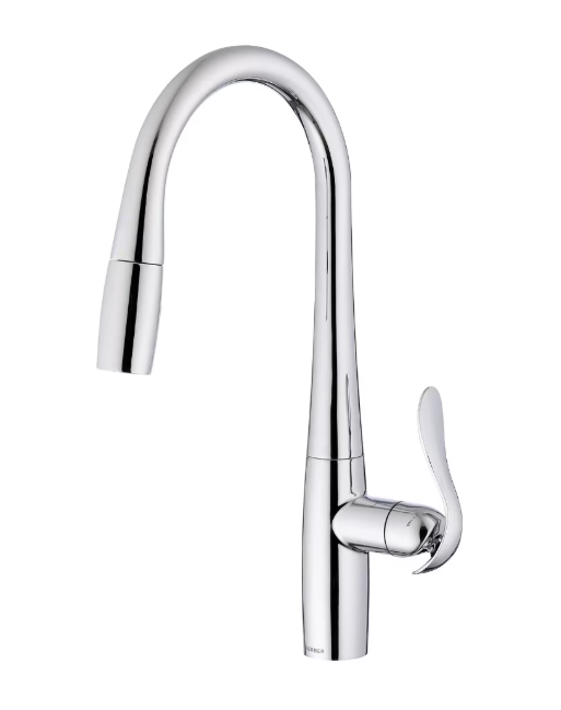 Gerber Selene 1H Pull-Down Kitchen Faucet w/ Snapback 1.75gpm Stainless Steel