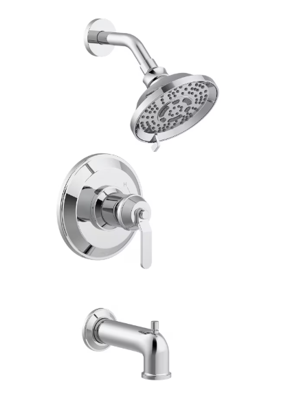 Gerber Tribune 1H Tub & Shower Trim Kit & Treysta Cartridge 1.75gpm Satin Black