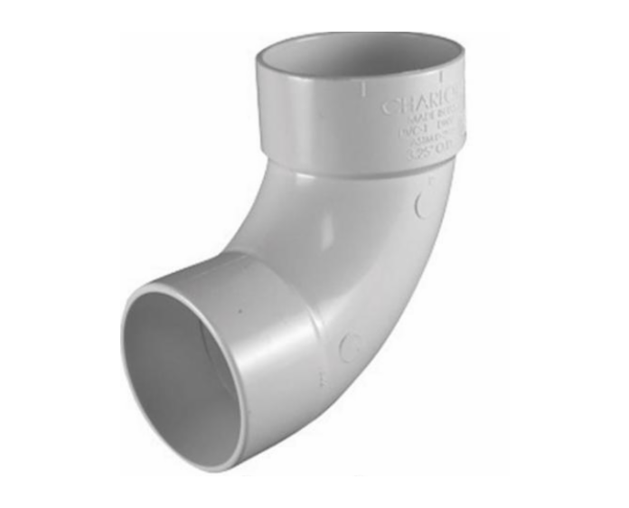 8" 90 Street Elbow PVC/DWV