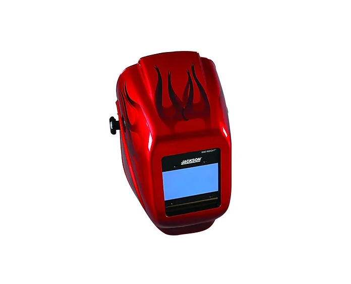 Jackson Helmet InSight:Red Flames
