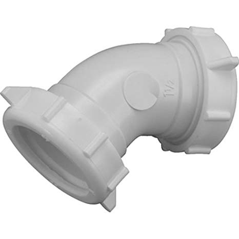 [mt4] 1 1/2" Slip Joint 45 White