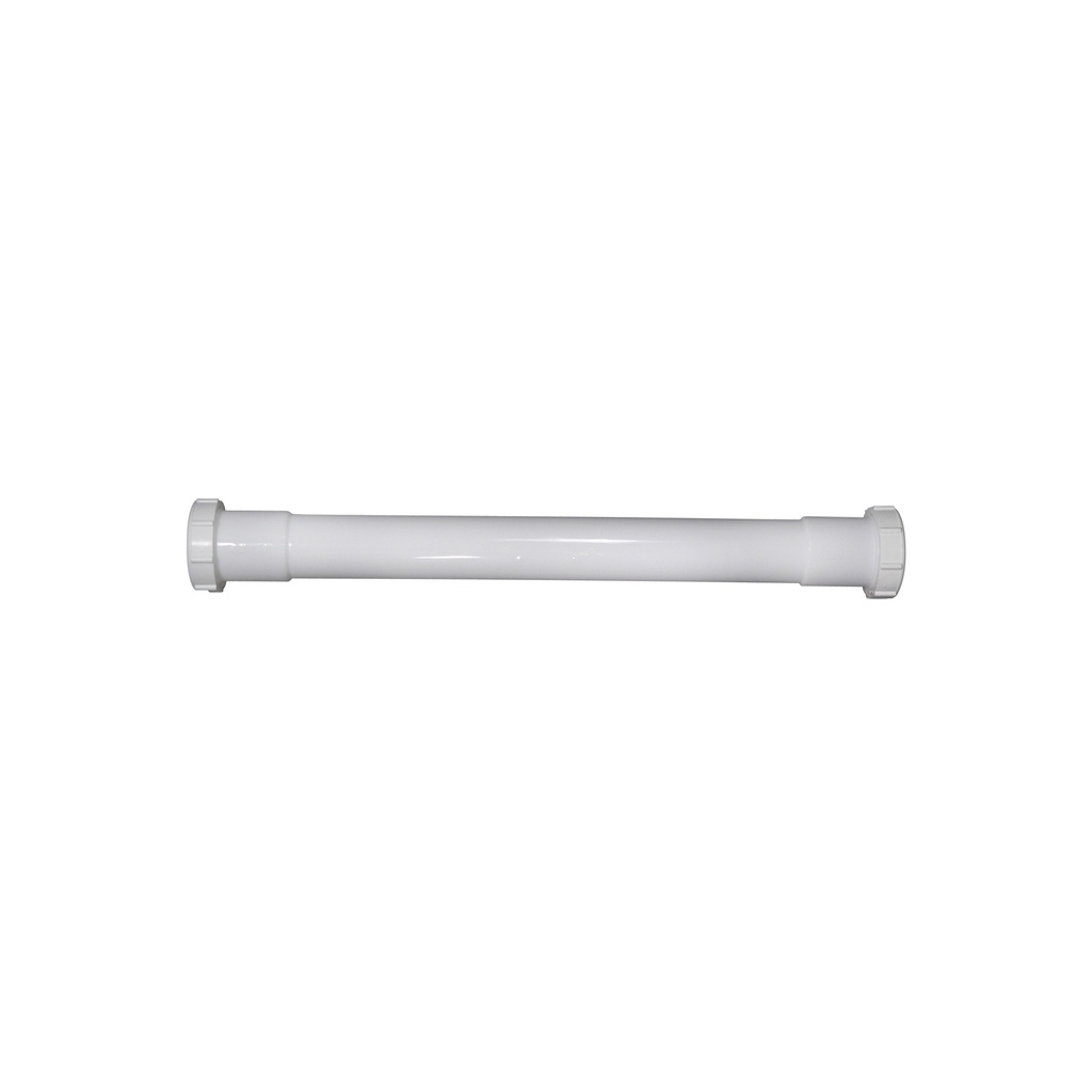 1 1/2" Double Slip Joint Ext. White 919pvc