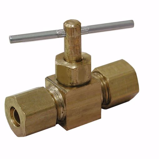 Needle Valve 1/4 Comp x 1/4 Comp