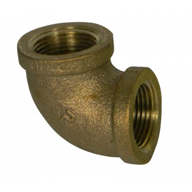 1/4" 90 Elbow Brass 72290
