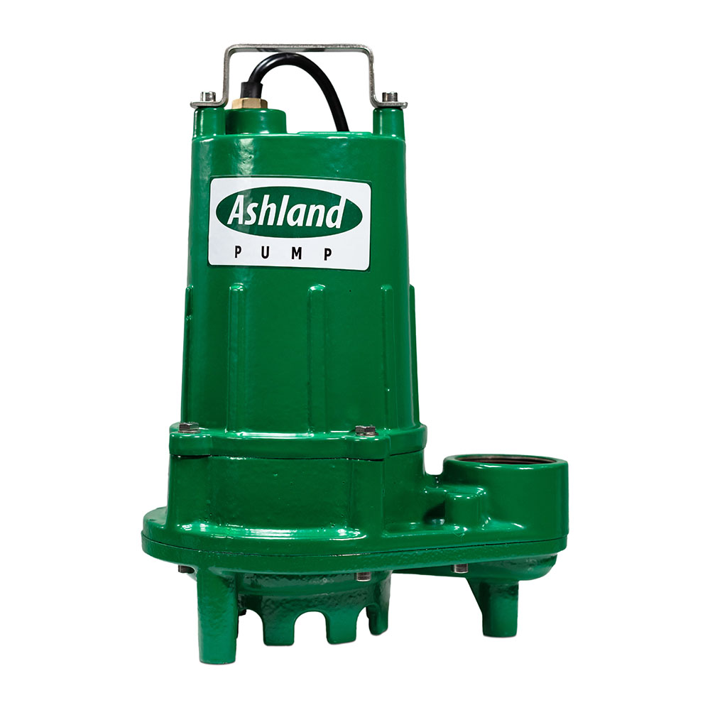 Ashland 1/2HP Effluent Pump 115vt With Float Switch 20' Cord, 2" Discharge