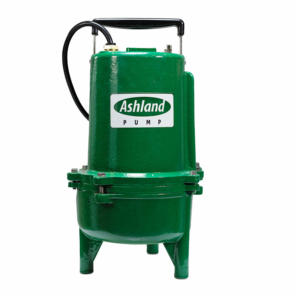 Ashland 1/2HP Sewage Pump 115vt With Float Switch 20' Cord, 2" Discharge