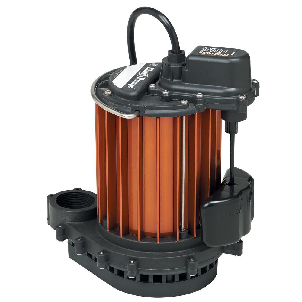 Liberty 1/3HP Sump Pump w/Float 10' 1 1/2" Discharge