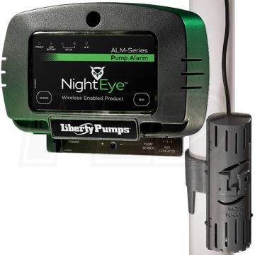 Liberty Night Eye Alarm w/Wireless Alert and Snap on Float Switch