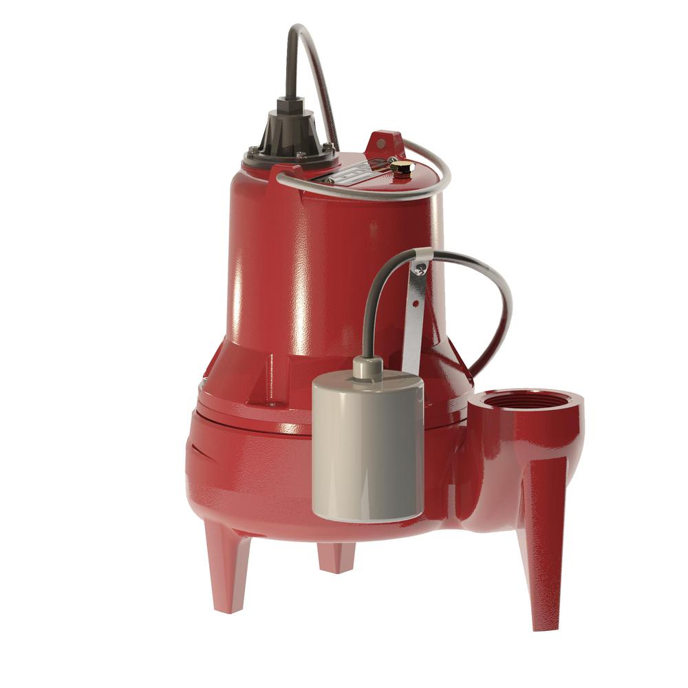 [slle41a] Liberty Sewage 4/10HP Pump 115volt w/Float 10' Cord, 2" Discharge LE41A