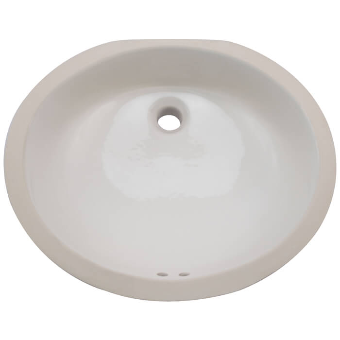Mansfield Undermount Lav Biscuit 19 3/4" x 16"