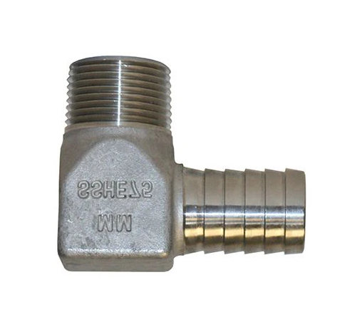 3/4" Hydrant Tee Insert x Insert x Male Pipe Thread Stainless Steel
