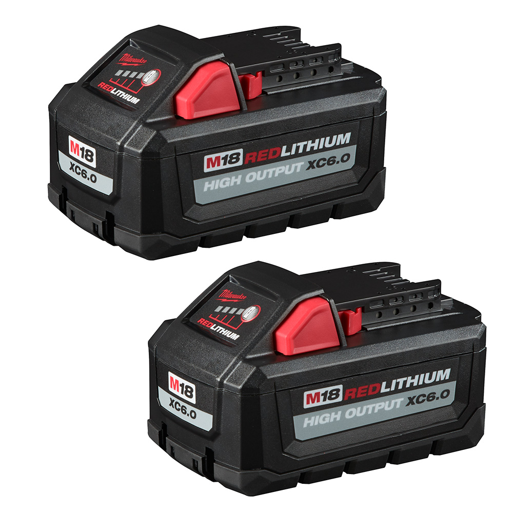 Milwaukee M18 REDLITHIUM HIGH OUTPUT XC6.0 Battery Pack