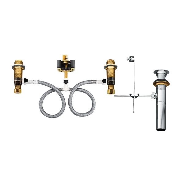 Moen Voss 2Handle 4"cc Lav Chrome