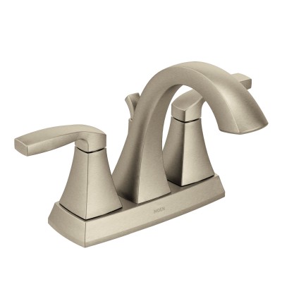 Moen Voss 2Handle 4"cc Lav Brushed Nickel