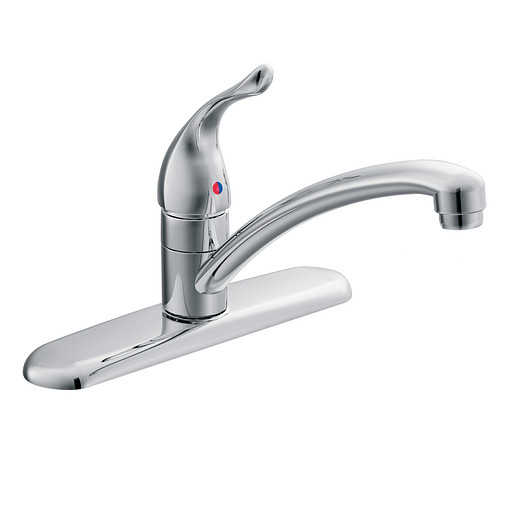 Moen Chateau Kitchen Faucet 1H w/Spray Low Arc Chrome