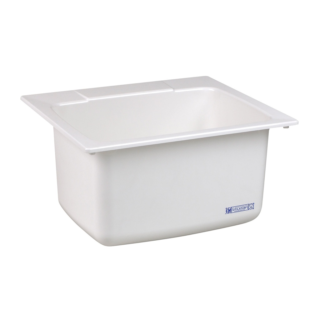 Mustee 25"x22"x13" Drop In Laundry