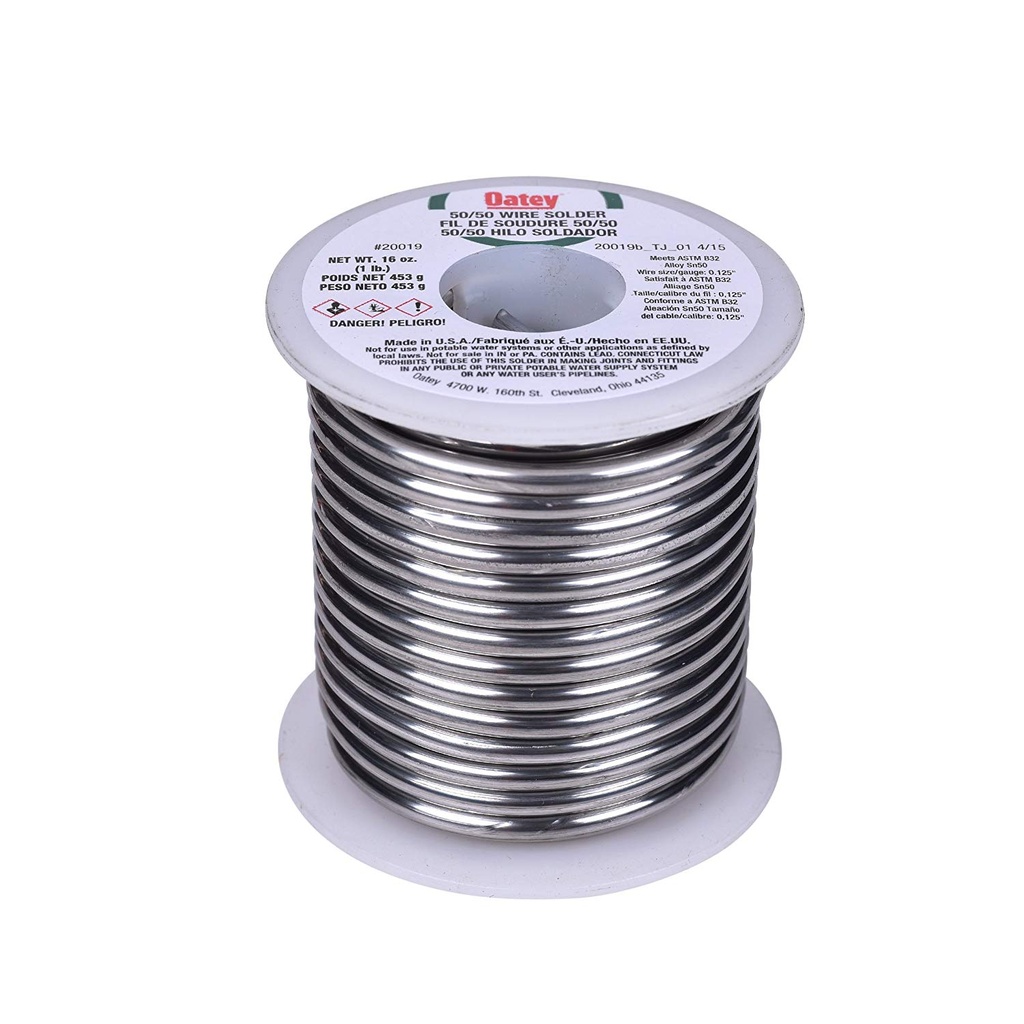 Oatey 50/50 Solder 1#