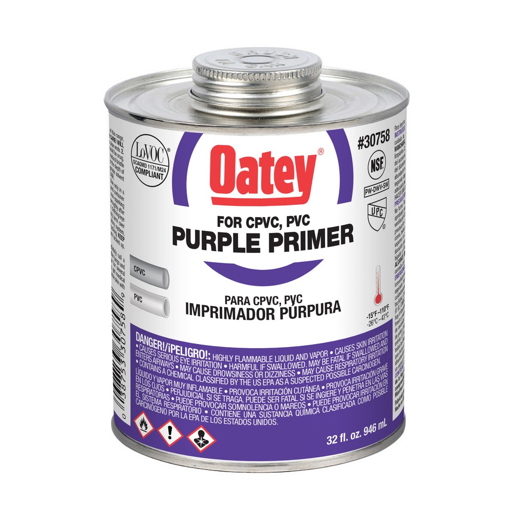 [cppq] Purple Primer Oatey Quart