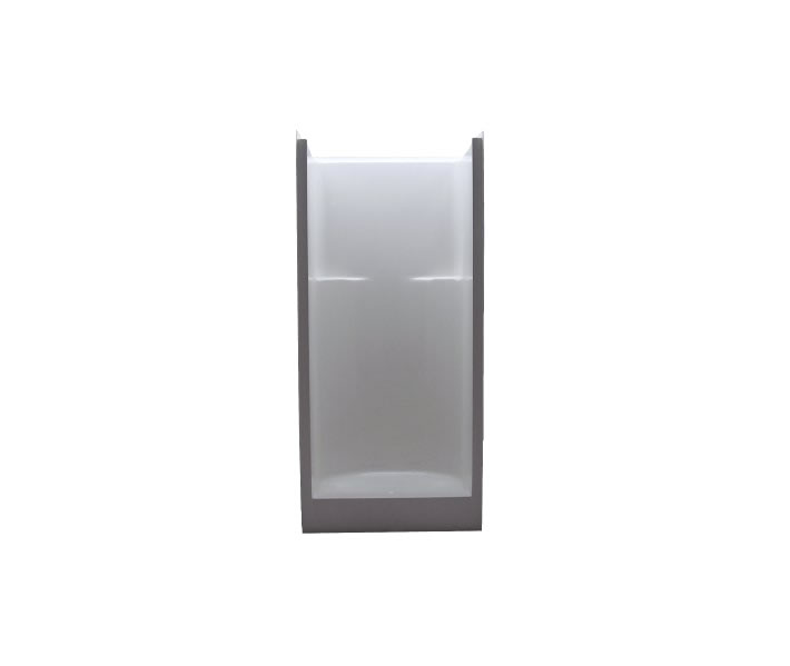 Salo 32" 1 Piece Shower White 32"W x 33-1/4"D x 78-1/8"H